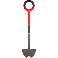 Radius Garden 22611 Root Slayer Carbon Stahl Rasenkantenstecher, Rot