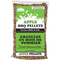 Smokehouse Products 9770-020-0000 Holzpellets mit natürlichem Apfelgeschmack, 2,3 kg