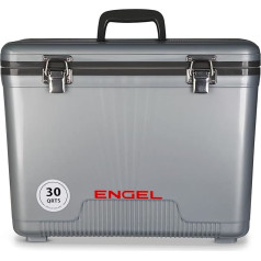 ENGEL Kühlbox 30qt (28,4 litra) Auslaufsicher, Luftdicht, Tragbare Kühlbox für Camping, Angeln, Wandern, Kleiner Hartschalen Kühlbox für Männer & Frauen