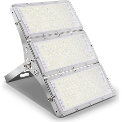 Ankishi 300 W LED āra prožektors, IP65 ūdensnecaurlaidīgs LED prožektors, īpaši spilgts 6500 K auksti balts āra apgaismojums, 30000 lm, āra prožektors, LED lukturis sporta laukumam, garāžai, dārzam,