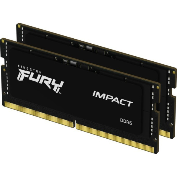 Atmiņa ddr5 sodimm fury impact 64gb(2*32gb)/4800 cl38