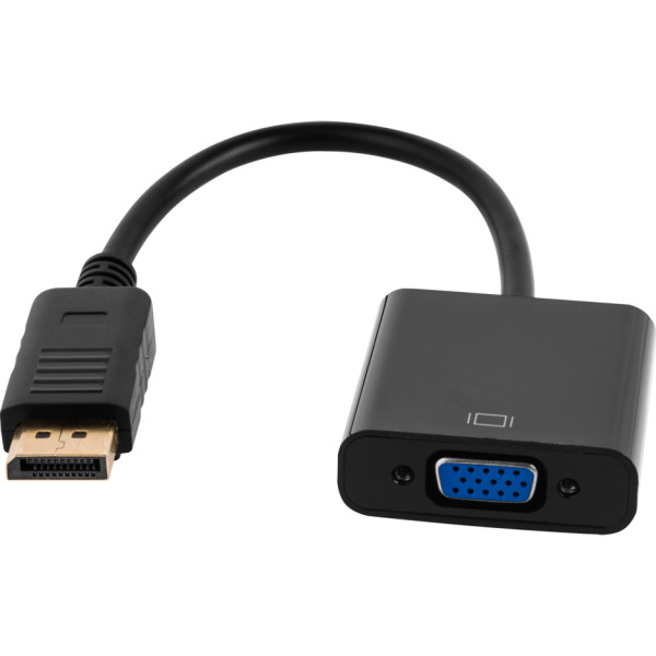 Adaptera savienotājs DISPLAYPORT kontaktdakša - VGA ligzda