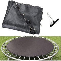 UVCMDUI Sprungtuch Trampolin ø 183 244 244 305 366 396 427 cm, Trampolin Ersatz Sprungmatte Viele Größen Ersatz Sprungtuch für Trampolin Outdoor, Trampolin Ersatzteile Springmatte