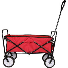 Foldable Cart 70kg Folding Cart on Wheels Washable Fabric Festival Cart for Garden Camping Beach Shopping Fishing Picnic Outdoor TOUGH MASTER