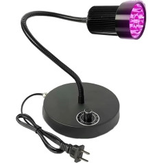 VCHICS Ultraviolettes LED-Härtungslicht, 405 nm UV-Lampe UV-LED-Härtungslicht 365nm 395nm Einstellbarer Epoxidkleber Grünölharz Bildschirm Leiterplattenlötreparatur(1 UK)