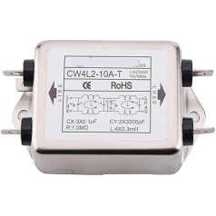 CW4L2-3A/6A/6A/10A/20A-T ar 220 V bezvadu strāvas filtru (CW4L2-10A-T)