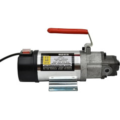 EGTDSFGJA TOP-12A Kleine DC-Motorölpumpe 12V/24V220V Getriebeölpumpe Elektrische Zykloidenpumpe Hydraulikölreduzierer Automatische Betankungspumpe 200W (Size : 220V)