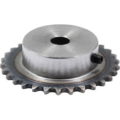 Mašīnas Rūpniecības sprocket 1 gab 10-24 zobu 04C ķēdes zobratu tērauda 6 8 10 12mm Bore Rūpniecības sprocket ķēdes piedziņas zobrats Rack 6.35mm (krāsa: 19 zobi, izmērs: 6mm)