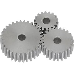 Maschinen Industrial Ritzel 1 Stück 1M Flachzahnrad 1M20T 21T 22T 23T 23T 24T 25T 26T 26T 27T 28T 29T 29T Stahl Motor Gear (krāsa : 1M22T, izmērs : 4mm)