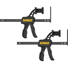 DEWALT DWS5026-XJ Schnellspanner/Schnellspannzwinge (für Führungsschienen, 1 Paar, passend für DWS5021, DWS5022 und DWS5023)