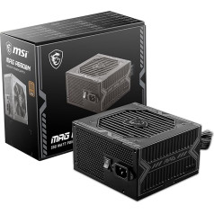 MSI MAG A550BN maitinimo šaltinis, ES kištukas - 550 W, 