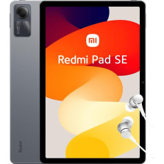 Xiaomi Redmi Pad SE Android planšetdators, 11 collu FHD+ displejs, WiFi, 8000 mAh akumulators, MIUI 14, 4 + 128G (1TB TF), 4 stereo skaļruņi ar Dolby Atmos, grafīta pelēks