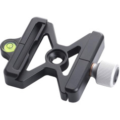 SUNWAYFOTO MAC-15 Tripod Ball Head Quick Release Clamp, Arca Swiss 200PL-14 QR Plate Compatible, DSLR Camera Accessories