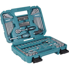 Makita E-15752 91-teiliges Schrauben-Bit- und Steckschlüssel-Set