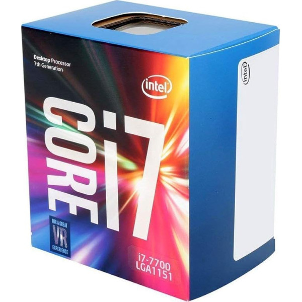 Intel Core i7-7700 Prozessor der 7. Generation (līdz 3,6 GHz ar Intel Turbo-Boost-Technik 2.0, 8 MB Intel Smart-Cache)