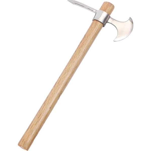 Hujinkan Spitzhacke zum Graben, Spitzhacke,Mattock Garten-Spitzhacke mit 2-in-1-Design - Multifunktionale kleine Spitzhacke aus Edelstahl mit Griff zum Bearbeiten des Bodens und zum Ausheben von