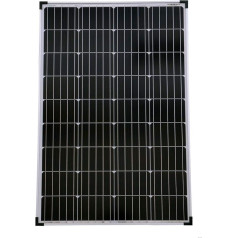 Solartronics Solarmodul 100 Watt 1000x675x30 Monokristallin Solarpanel Solarzelle 5 Busbars 12V