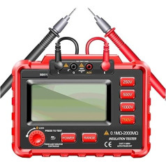 MH11 Izolācijas pretestība 2000 MΩ Tester Digitālie mērītāji Ohm Augstsprieguma megohmmmetra mērītājs Bez akumulatora darbināms Pārnēsāšanas instrumenti