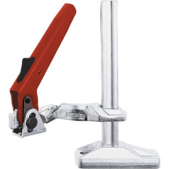 BESSEY Maschinentischspanner BS2N, Spannweite 200 mm Ausladung 100 mm, Schwenkbar und in der Höhe stufenlosverstellbar, Gewicht 1,35 Kg