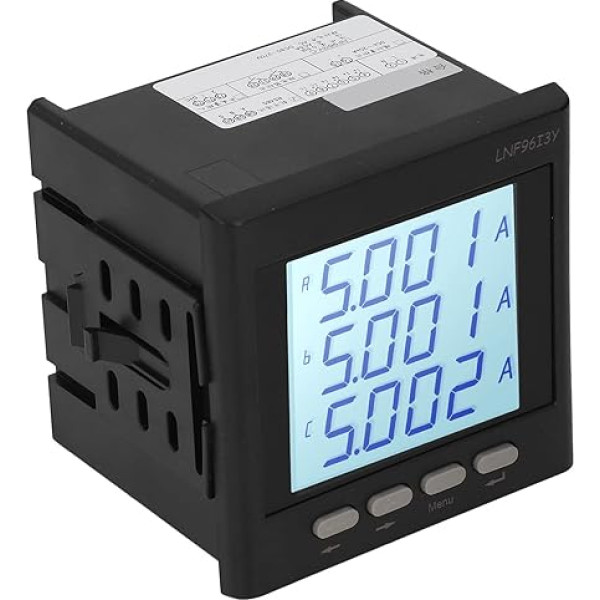 Intelligentes Amperemeter, AC DC 80-270 V, Echtzeiterkennung, Spannungsstrommesser, 485 Kommunikation, Programmierbares Transformationsverhältnis für die Elektroindustrie