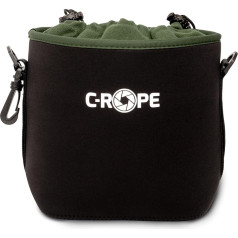 C-Rope Neoprene Camera Bag, Neoprene Pouch with Fleece Lining, Water Resistant, Camera Accessories, black, Backpack