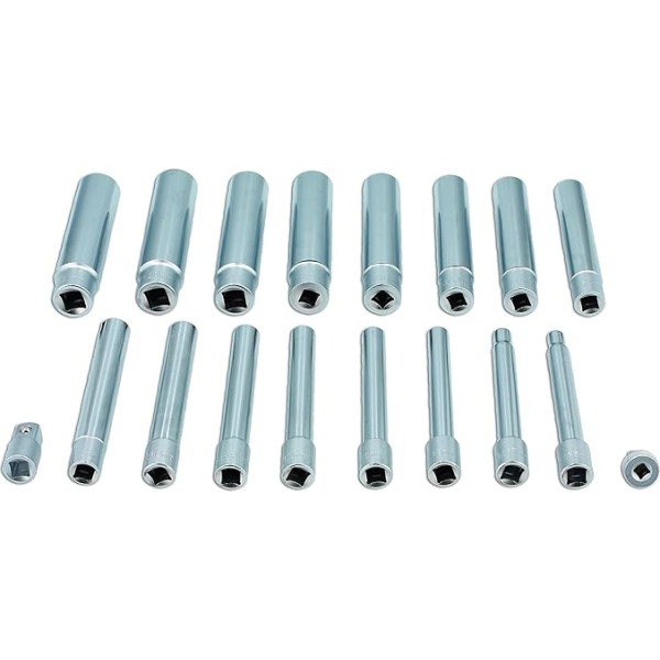 Laser 8420 Extra Deep Master Steckschlüssel-Set, 18-teilig