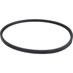 Othmro 1 x Trīsstūra josta Rūpniecības josta AX32 Drive V-Belt Iekšējais apkārtmērs 32 collas Rūpnieciskās jaudas gumijas piedziņas jostas rezerves siksnas pārnesumu siksna virpām Galda zāģi lentzāģi Melns