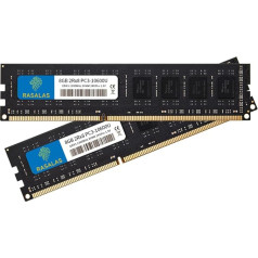 Rasalas 16 GB komplekts (2 x 8 GB) DDR3 1333MHz 2Rx8 PC3 10600U 8GB atmiņas modulis 240 pin 1.5 V CL9 Desktop Memory RAM Upgrade 8 GB