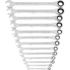 GEARWRENCH XL Ratschen-Ringmaulschlüssel-Set, 13-teilig, 12-kant, 85199