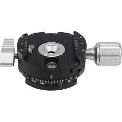 Camera Mini Panoramic Pan Foot, 360° Panoramic Head with 3/8