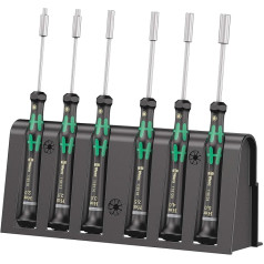 Wera 05118158001 Kraftform Micro 2069/6 Elektronisko skrūvgriežu komplekts