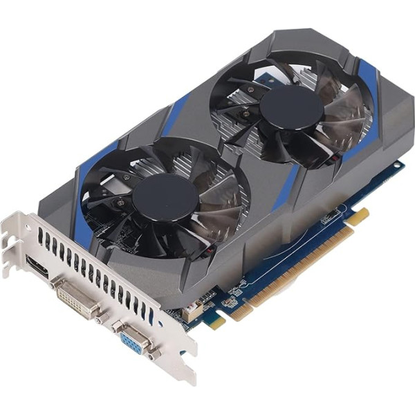 Geforce GTX 750 Ti 2GB GDDR5 128Bit PCI Express 3.0 X 16 spēļu grafikas karte Divu ventilatoru dzesēšanas sistēma DVI + VGA + HD multivides interfeiss