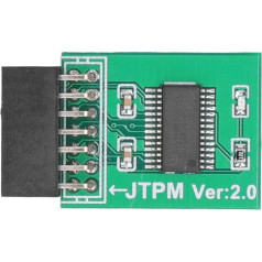 TPM plokštė 14 Pin MSI TPM 2.0 modulis LPC sąsaja Stiprus šifravimas TPM modulio plokštė Win11 Green Kompiuterių pagrindinės plokštės