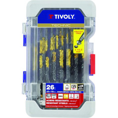 TIVOLY 11453170007 Ranger Steam Tin Metal Case Pack of 26