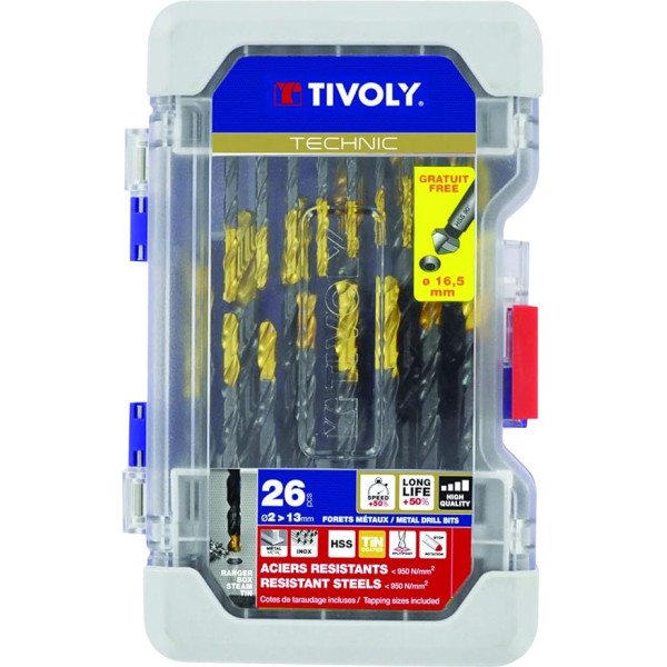 TIVOLY 11453170007 Ranger Steam Tin Metal Case Pack of 26