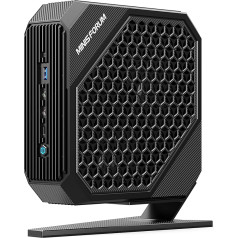 MINIS FORUM Neptune sērijas HX99G mini dators, AMD Ryzen 9 6900HX procesors, 8 kodoli līdz 4,9 GHz, 32 GB DDR5/1 TB PCIe4.0 SSD Mini galddators, AMD Radeon RX 6600M, HDMI×2/USB4×2