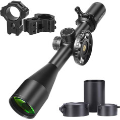 WestHunter Optics HD GEN2 6-24x50 FFP Precision Shooting Riflescope | Zero Reset, Dovetail Shooting Kit B