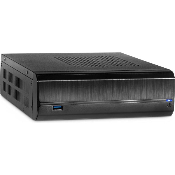 Inter-Tech-500 Black Computer Case - Datoru korpusi (PC, ITX, Black, 4,5 cm, 50 mm, 200 mm), melns, 88881283