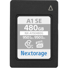 Nextorage Japan CFexpress Type A card NX-A1SE 480GB VPG 200 Чтение 950MB/s Запись 950MB/s