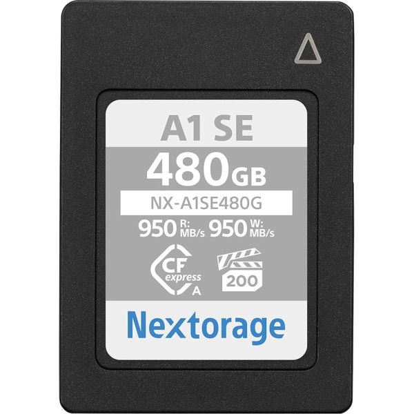 Nextorage Japan CFexpress Type A card NX-A1SE 480GB VPG 200 Чтение 950MB/s Запись 950MB/s