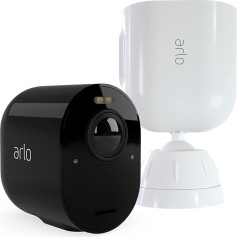 Arlo Ultra2 papildu āra novērošanas kamera un bezmaksas drošības stiprinājuma komplekts - melns, Arlo Secure plāna pārbaudes periods