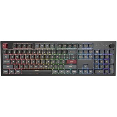 Montech MKey Darkness spēļu tastatūra - GateronG Pro 2.0 Red (ASV)