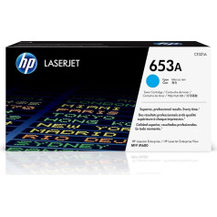 HP 653A (CF321A) Blau originalus toneris, skirtas HP Color Laserjet Enterprise M680