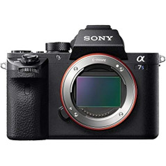 Sony a7S II ILCE7SM2/B 12,2 MP kamera ar pilna kadra sensoru - melna