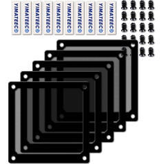 YIMATEECO 120 мм крышки вентилятора, пылевой фильтр, ПК с магнитной рамкой для компьютера, решетка вентилятора, ПК вентилятор, вентилятор охлажде