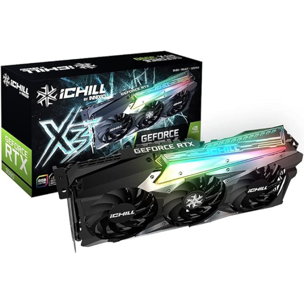 Inno3D RTX3090 ICHILL X3 24GB GDDR6X HDMI 3XDP C30903-246XX-1880VA37