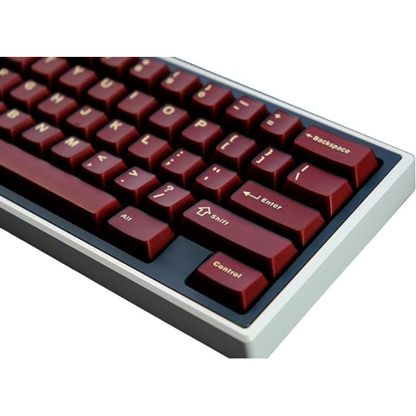 114 taustiņi ABS taustiņu vāciņi, dubultā šāviena taustiņu vāciņi, piemēroti Cherry MX mehāniskās spēļu tastatūras tastatūrai, bez PAD zonas