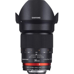 Samyang 35 mm F1.4 objektīvs ar manuālo fokusēšanu priekš Sony