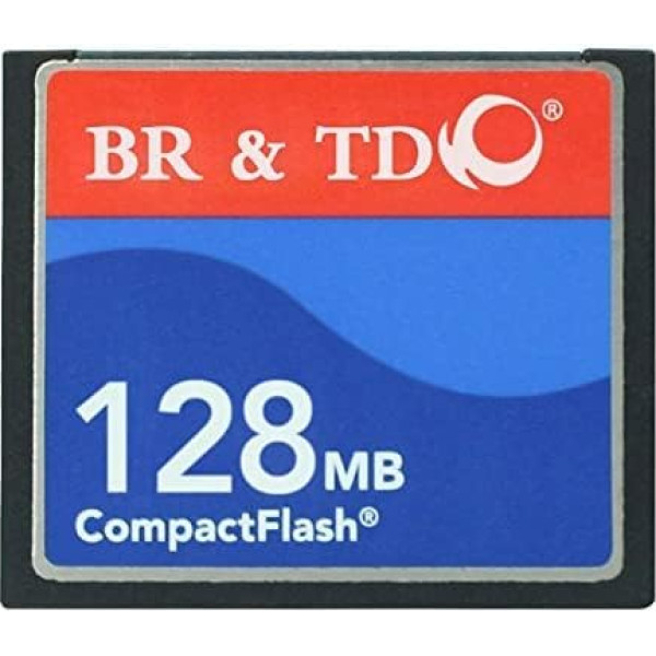 Compact Flash atmiņas karte BR & TD kameras optiskā karte 128MB CF