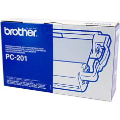 Brother PC201 Mehrfachkassette mit Farbband Kapazität 420 Seiten Schwarz